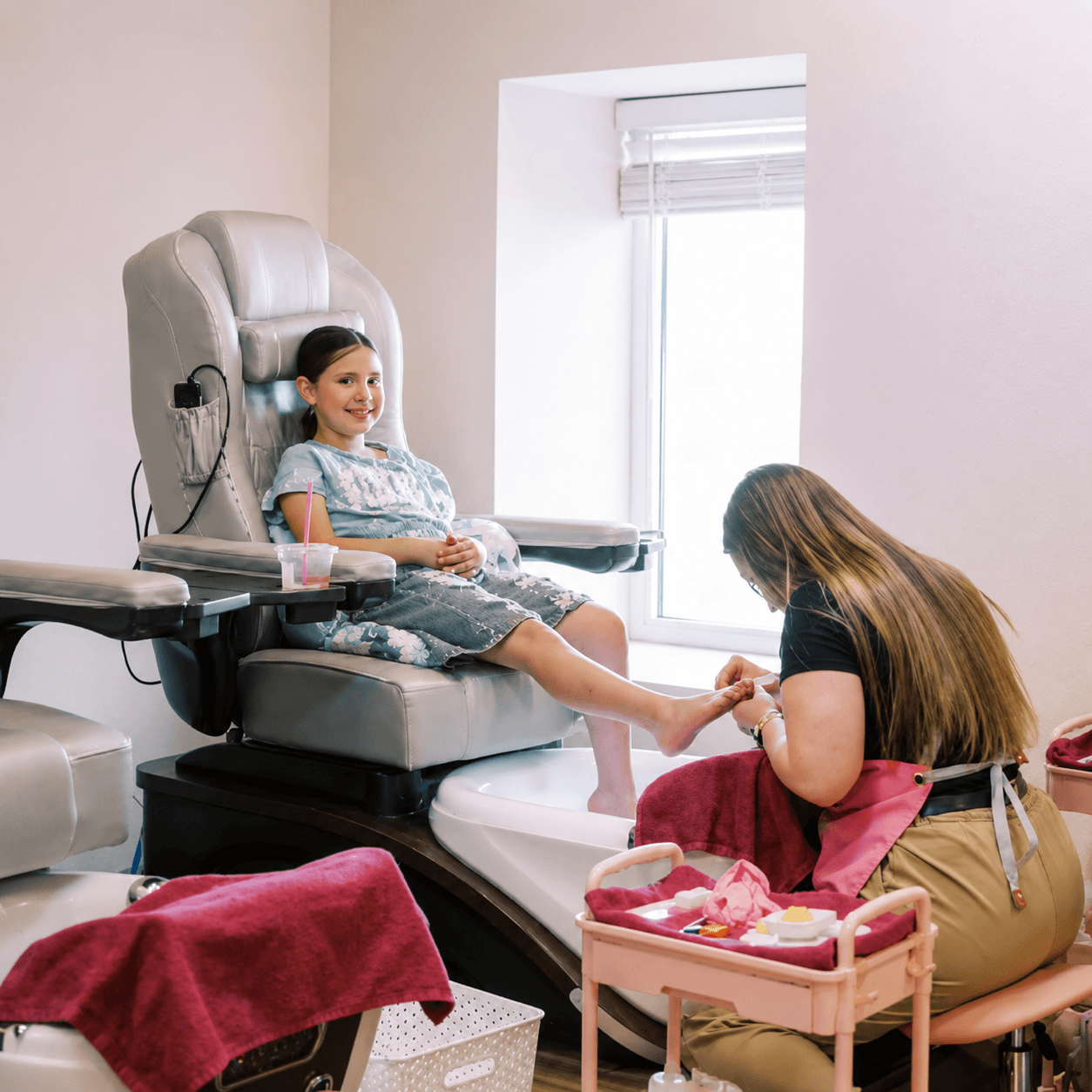 Mommy and Me pedicure near Lehi Utah